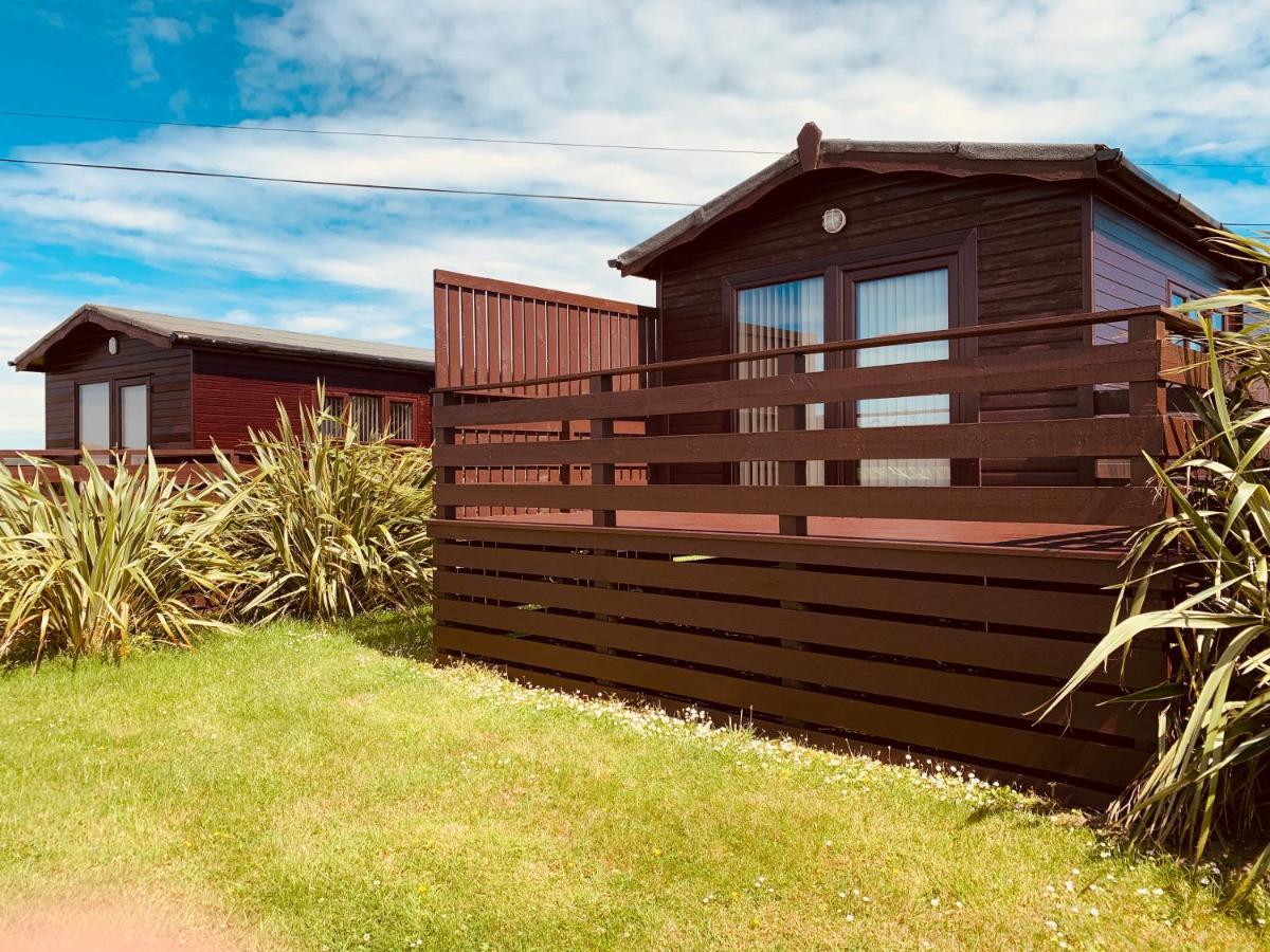 Lodge Cabin With Fabulous Views - Farm Holiday Stranraer Bagian luar foto