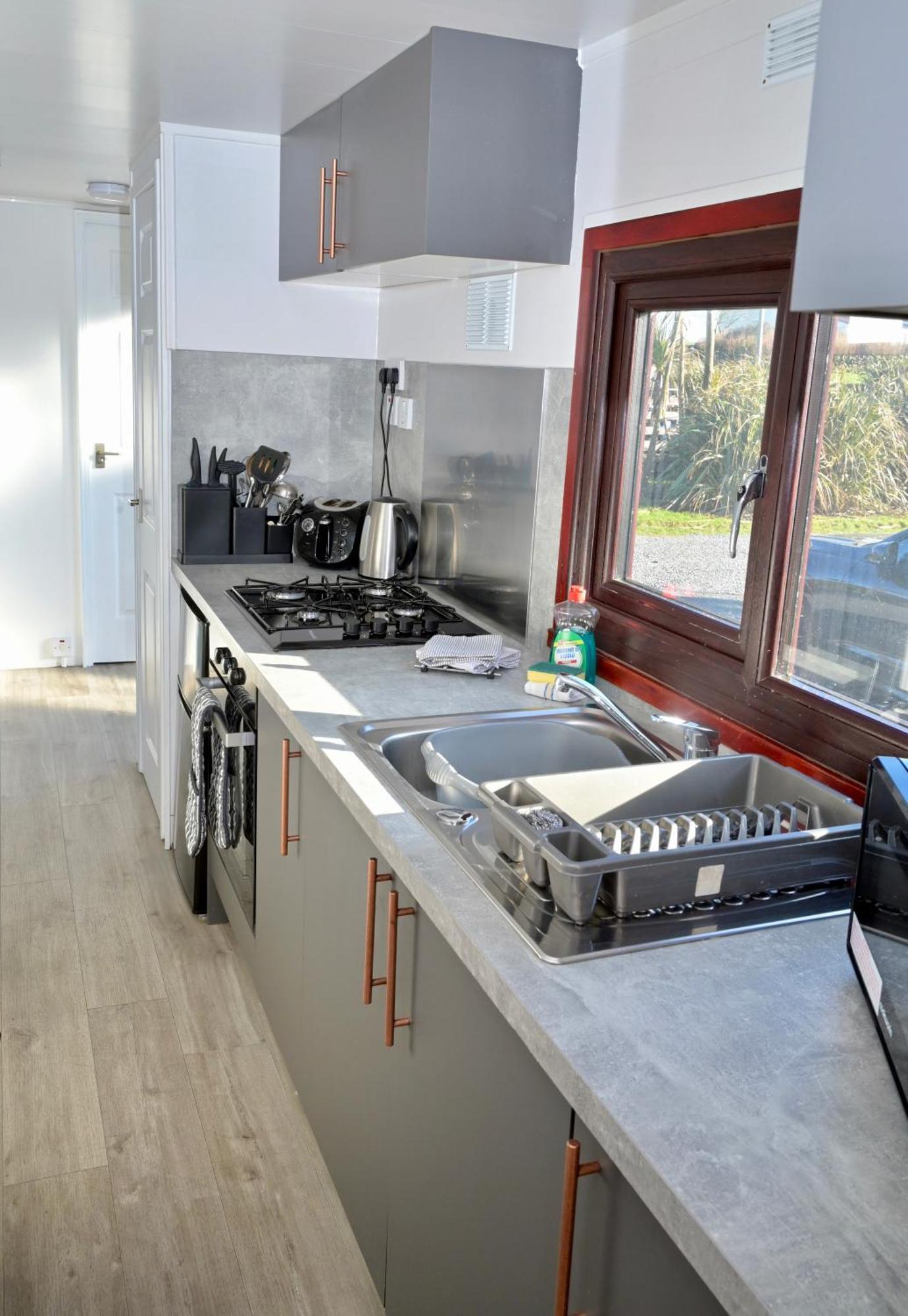 Lodge Cabin With Fabulous Views - Farm Holiday Stranraer Bagian luar foto