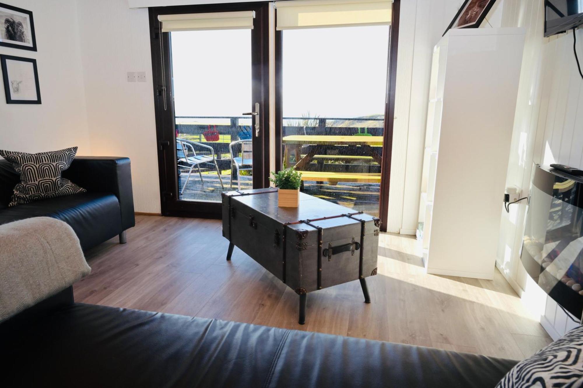 Lodge Cabin With Fabulous Views - Farm Holiday Stranraer Bagian luar foto